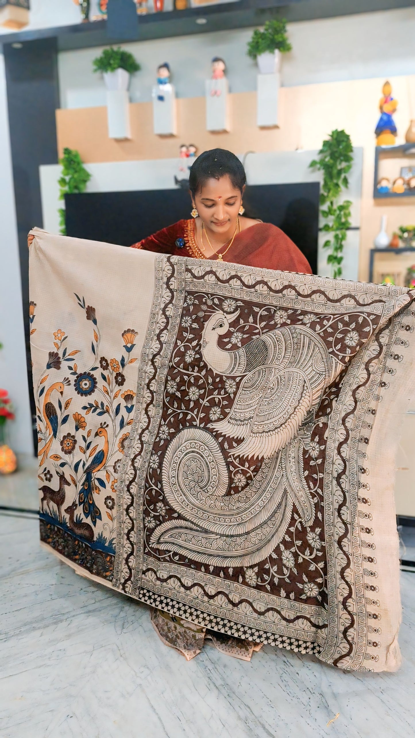 KALANKARI KOTA SAREE (VAK2)