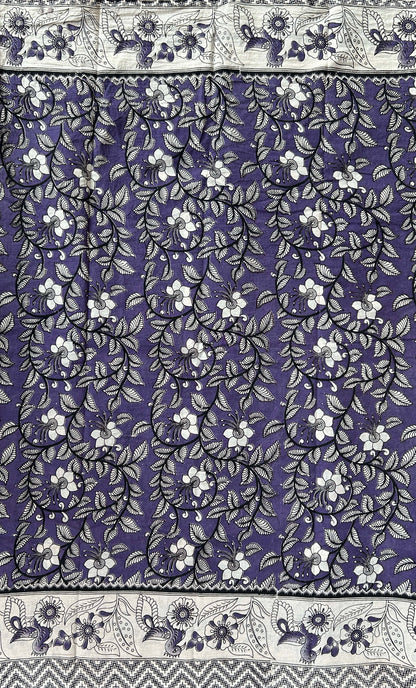 Kalmkari Soft Cotton Saree ( VA10 )
