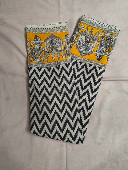 KALANKARI COTTON SAREE (VAC5)