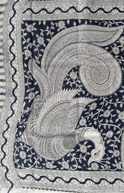 Kalmkari KOTACotton Saree