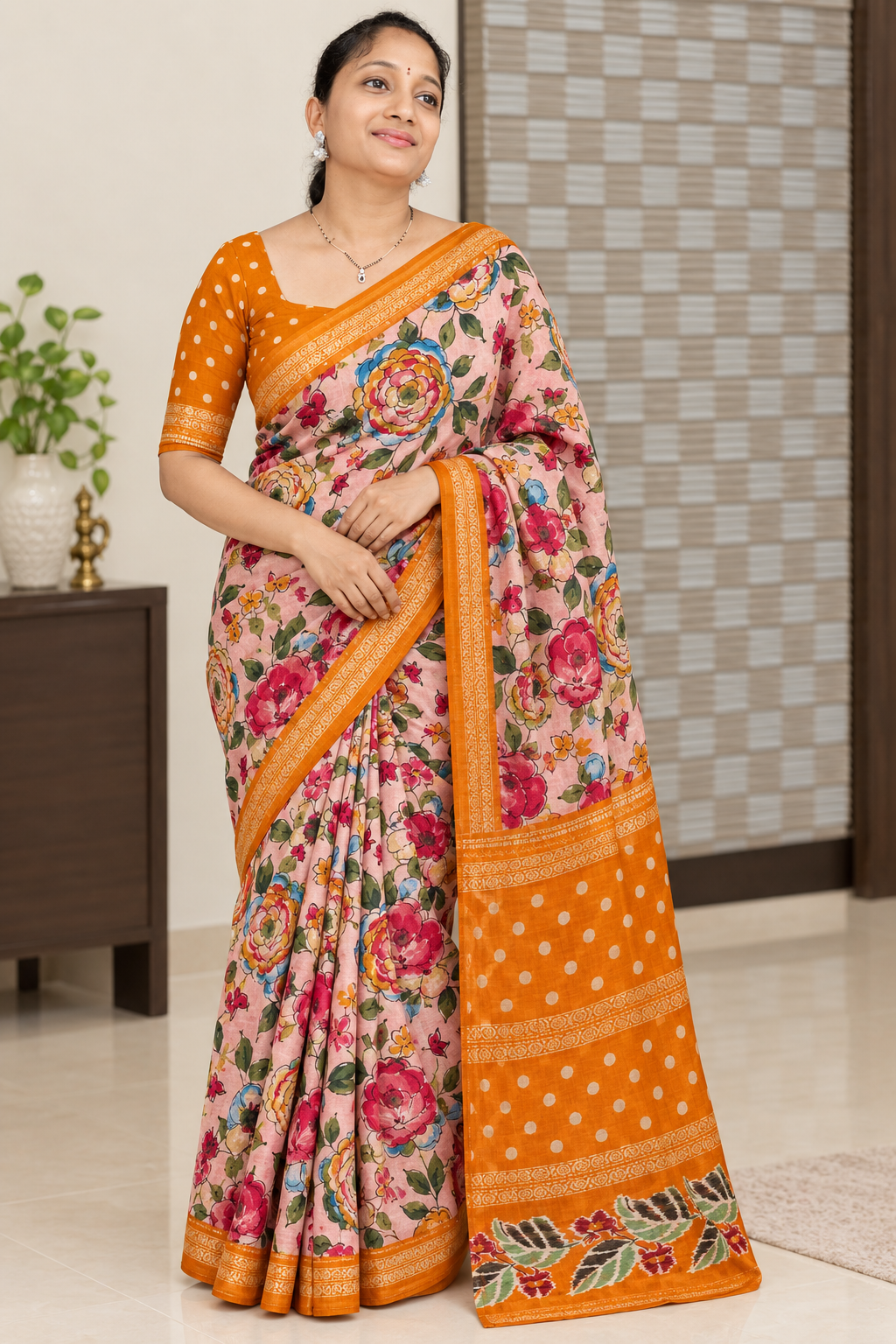 Ruby Soft Silk Saree (VAR)