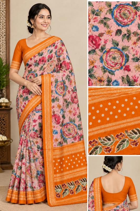 Ruby Soft Silk Saree (VAR)