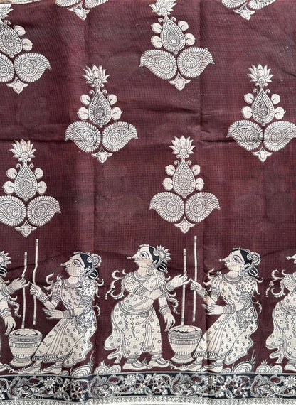 Kalmkari KOTACotton Saree