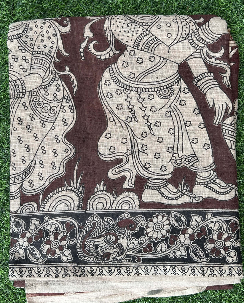 Kalmkari KOTACotton Saree