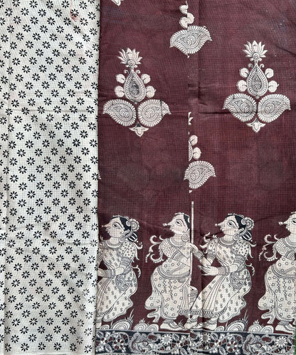Kalmkari KOTACotton Saree